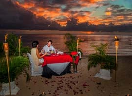Private Dinner on the Beach