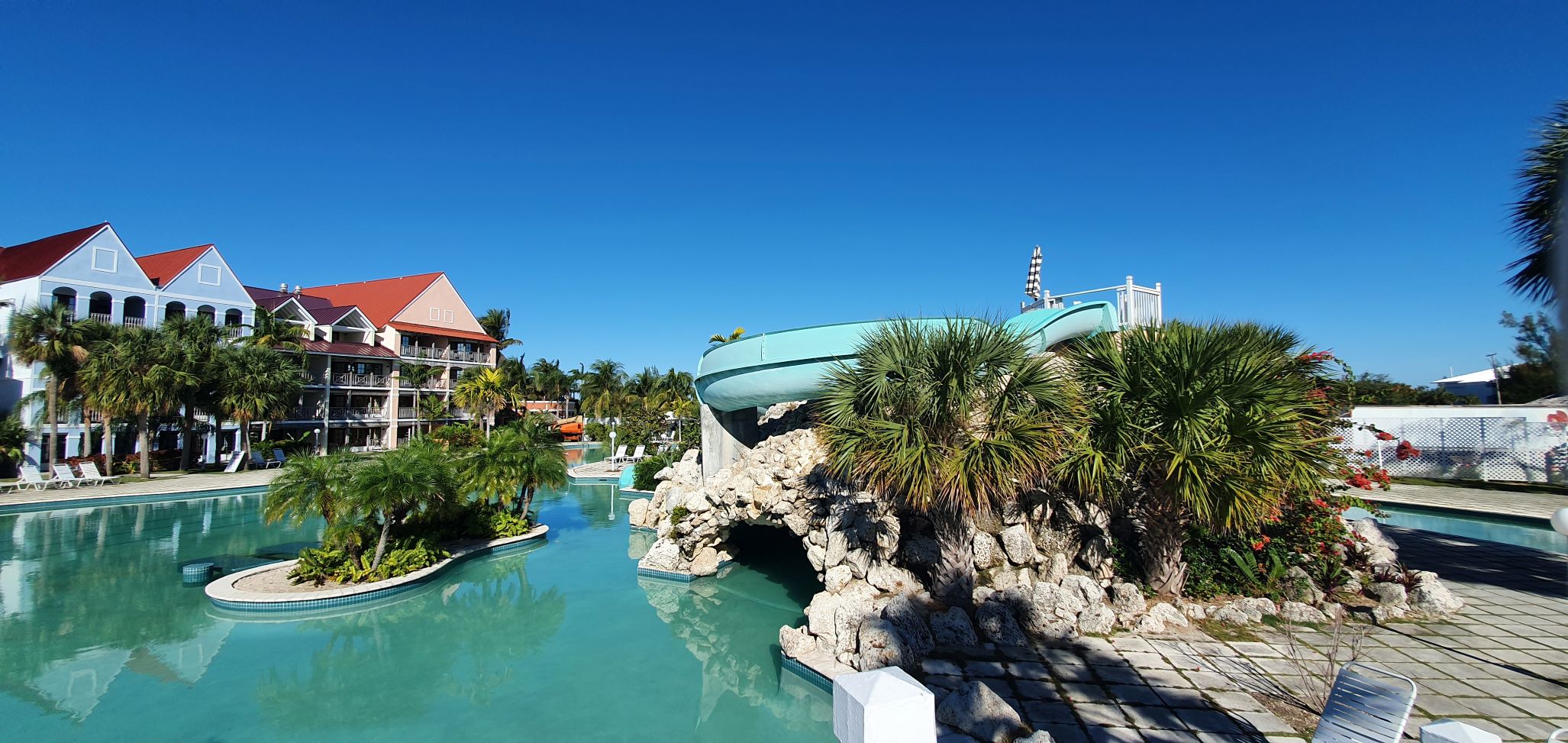 Taino Beach Resort - pool with waterslides